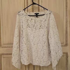 Alfani Elegant Laced Blouse Size XXL❤️